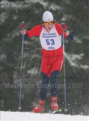 Thumbnail 1 in NYSPHSAA Boys 10K Nordic Skate Race @ Lake Placid photogallery.