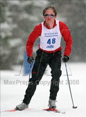 Thumbnail 2 in NYSPHSAA Boys 10K Nordic Skate Race @ Lake Placid photogallery.