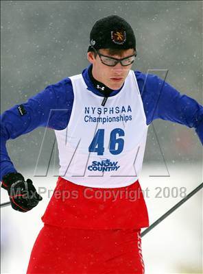 Thumbnail 2 in NYSPHSAA Boys 10K Nordic Skate Race @ Lake Placid photogallery.