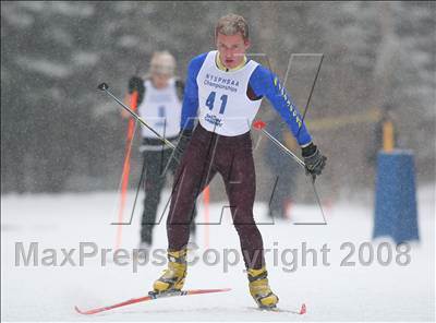Thumbnail 2 in NYSPHSAA Boys 10K Nordic Skate Race @ Lake Placid photogallery.