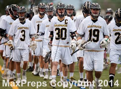 Thumbnail 1 in Arapahoe vs Highlands Ranch (CHSAA 5A 1st Round Playoff) photogallery.