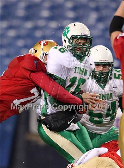 Thumbnail 3 in Bishop Timon-St. Jude vs. St. Francis (MMAA Semifinal) photogallery.