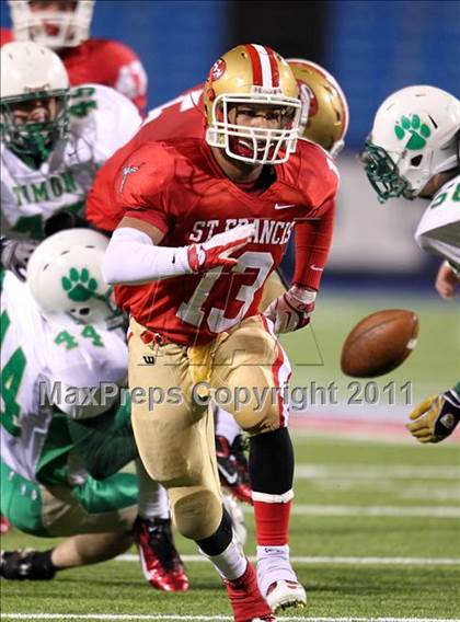 Thumbnail 3 in Bishop Timon-St. Jude vs. St. Francis (MMAA Semifinal) photogallery.