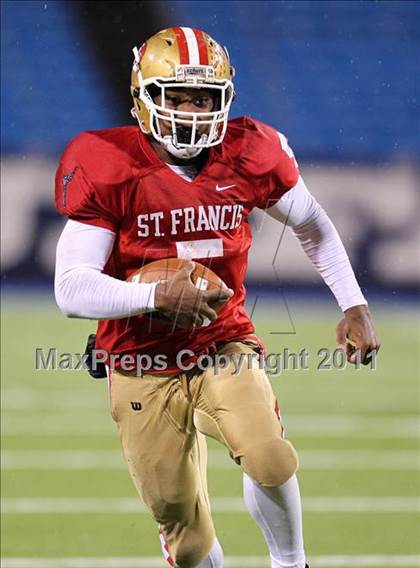 Thumbnail 2 in Bishop Timon-St. Jude vs. St. Francis (MMAA Semifinal) photogallery.