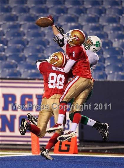 Thumbnail 2 in Bishop Timon-St. Jude vs. St. Francis (MMAA Semifinal) photogallery.