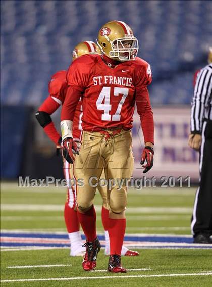 Thumbnail 1 in Bishop Timon-St. Jude vs. St. Francis (MMAA Semifinal) photogallery.