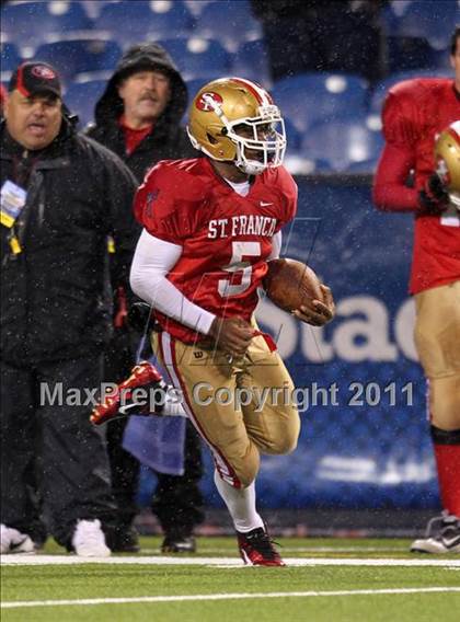 Thumbnail 2 in Bishop Timon-St. Jude vs. St. Francis (MMAA Semifinal) photogallery.