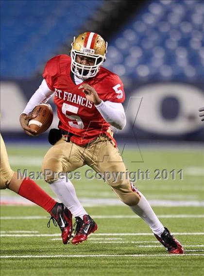 Thumbnail 1 in Bishop Timon-St. Jude vs. St. Francis (MMAA Semifinal) photogallery.