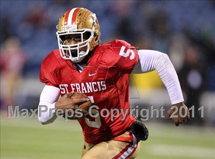 Thumbnail 3 in Bishop Timon-St. Jude vs. St. Francis (MMAA Semifinal) photogallery.
