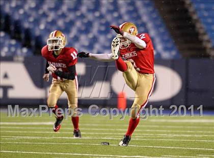 Thumbnail 2 in Bishop Timon-St. Jude vs. St. Francis (MMAA Semifinal) photogallery.