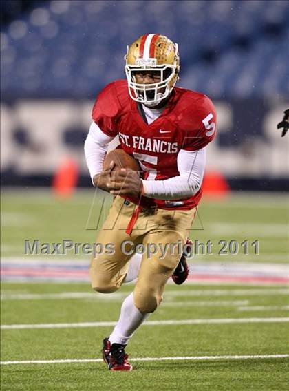 Thumbnail 2 in Bishop Timon-St. Jude vs. St. Francis (MMAA Semifinal) photogallery.
