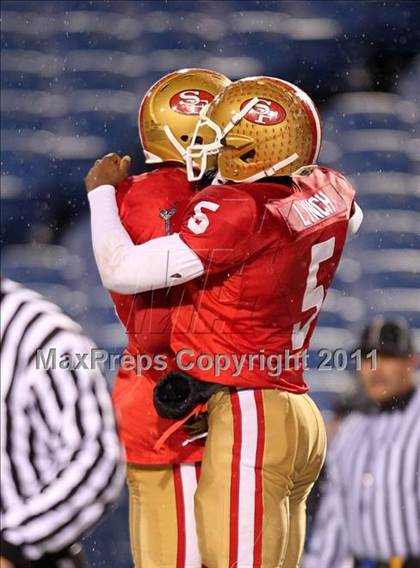 Thumbnail 2 in Bishop Timon-St. Jude vs. St. Francis (MMAA Semifinal) photogallery.