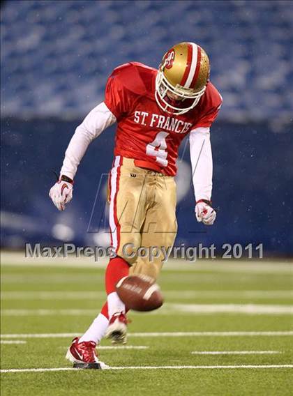 Thumbnail 2 in Bishop Timon-St. Jude vs. St. Francis (MMAA Semifinal) photogallery.