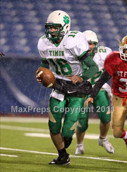 Thumbnail 1 in Bishop Timon-St. Jude vs. St. Francis (MMAA Semifinal) photogallery.