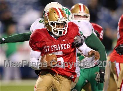 Thumbnail 1 in Bishop Timon-St. Jude vs. St. Francis (MMAA Semifinal) photogallery.