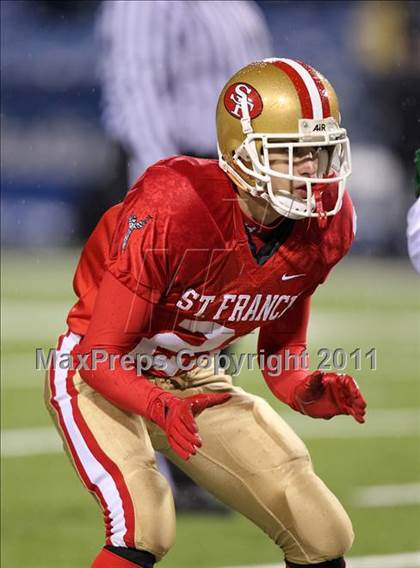 Thumbnail 1 in Bishop Timon-St. Jude vs. St. Francis (MMAA Semifinal) photogallery.