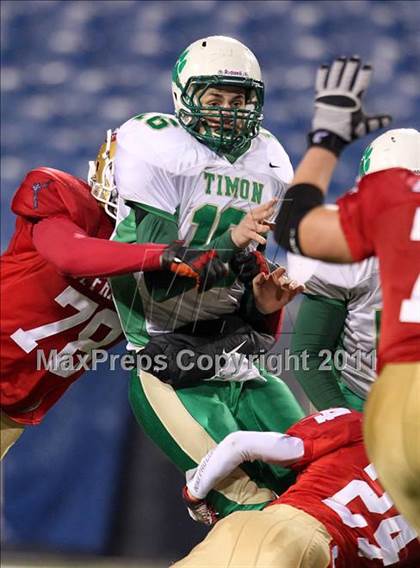 Thumbnail 2 in Bishop Timon-St. Jude vs. St. Francis (MMAA Semifinal) photogallery.