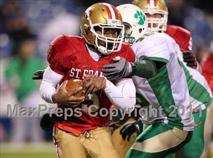 Thumbnail 3 in Bishop Timon-St. Jude vs. St. Francis (MMAA Semifinal) photogallery.