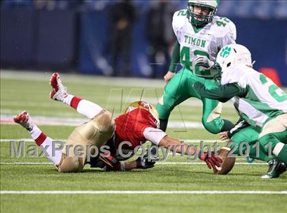 Thumbnail 1 in Bishop Timon-St. Jude vs. St. Francis (MMAA Semifinal) photogallery.