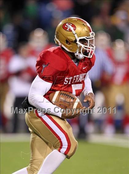 Thumbnail 1 in Bishop Timon-St. Jude vs. St. Francis (MMAA Semifinal) photogallery.