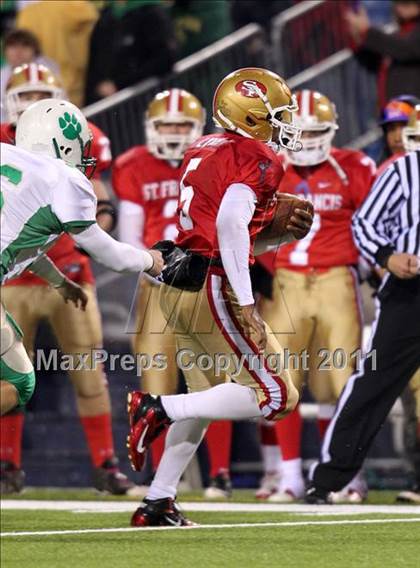 Thumbnail 2 in Bishop Timon-St. Jude vs. St. Francis (MMAA Semifinal) photogallery.