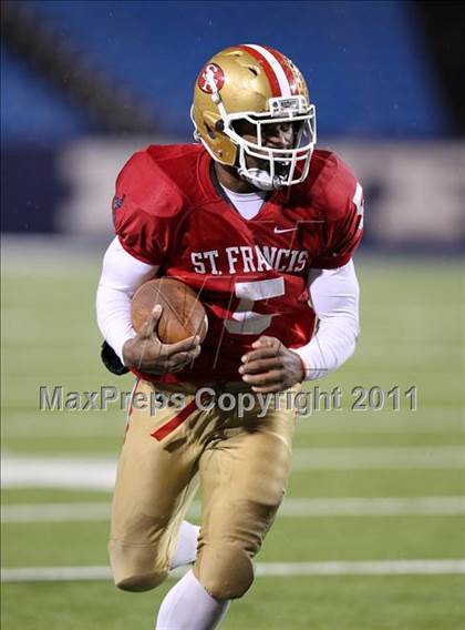 Thumbnail 1 in Bishop Timon-St. Jude vs. St. Francis (MMAA Semifinal) photogallery.