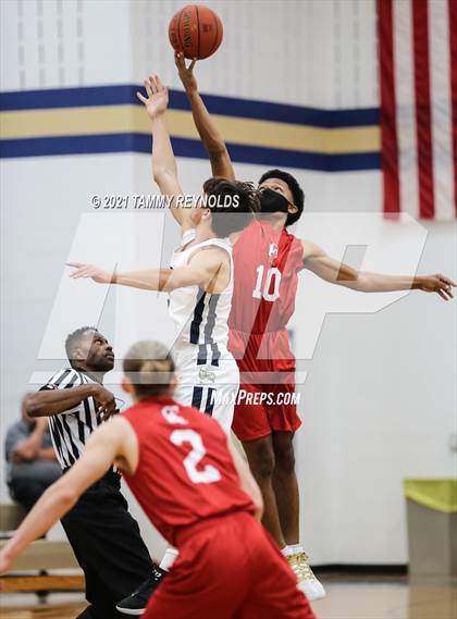 Thumbnail 1 in Christ Academy vs Perrin-Whitt photogallery.