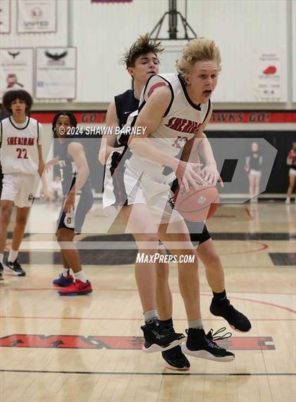 Thumbnail 2 in University vs. Sheridan (IHSAA 2A Sectional S43 Semifiinals) photogallery.