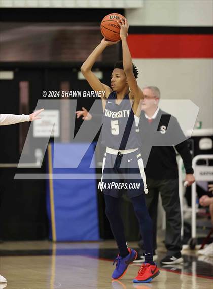 Thumbnail 3 in University vs. Sheridan (IHSAA 2A Sectional S43 Semifiinals) photogallery.
