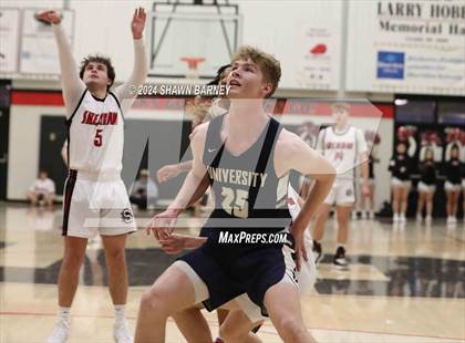Thumbnail 2 in University vs. Sheridan (IHSAA 2A Sectional S43 Semifiinals) photogallery.