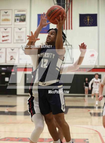 Thumbnail 2 in University vs. Sheridan (IHSAA 2A Sectional S43 Semifiinals) photogallery.