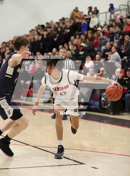 Thumbnail 2 in University vs. Sheridan (IHSAA 2A Sectional S43 Semifiinals) photogallery.