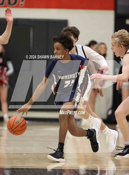 Thumbnail 2 in University vs. Sheridan (IHSAA 2A Sectional S43 Semifiinals) photogallery.