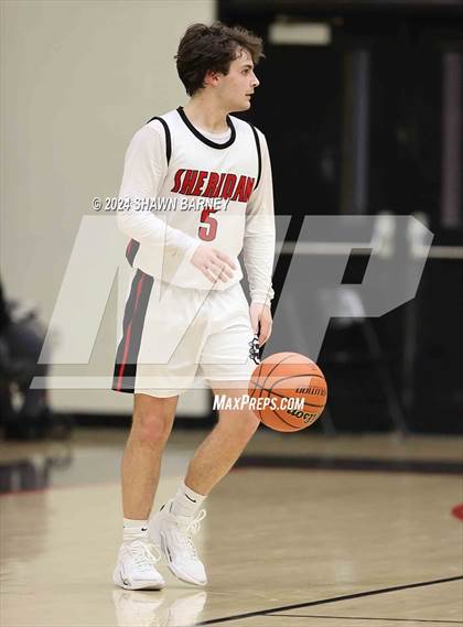 Thumbnail 2 in University vs. Sheridan (IHSAA 2A Sectional S43 Semifiinals) photogallery.