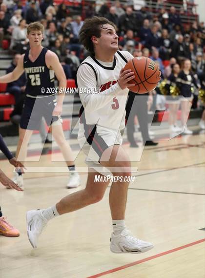 Thumbnail 3 in University vs. Sheridan (IHSAA 2A Sectional S43 Semifiinals) photogallery.