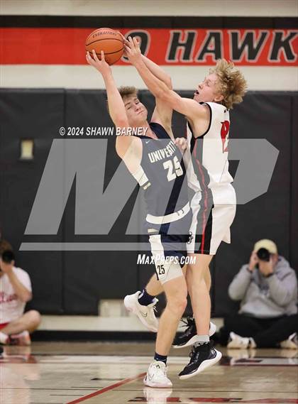 Thumbnail 1 in University vs. Sheridan (IHSAA 2A Sectional S43 Semifiinals) photogallery.