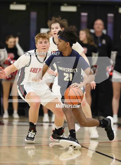 Thumbnail 1 in University vs. Sheridan (IHSAA 2A Sectional S43 Semifiinals) photogallery.