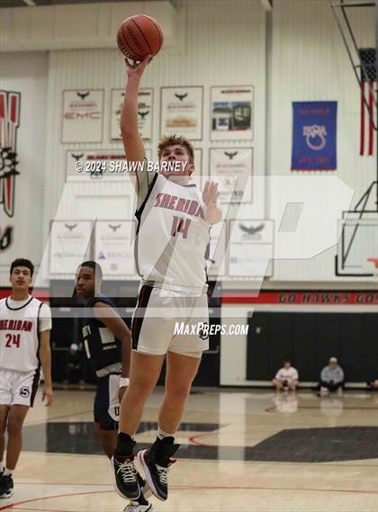 Thumbnail 2 in University vs. Sheridan (IHSAA 2A Sectional S43 Semifiinals) photogallery.