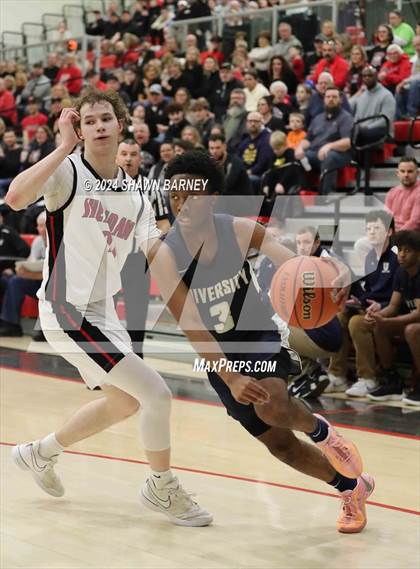 Thumbnail 3 in University vs. Sheridan (IHSAA 2A Sectional S43 Semifiinals) photogallery.