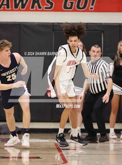 Thumbnail 2 in University vs. Sheridan (IHSAA 2A Sectional S43 Semifiinals) photogallery.