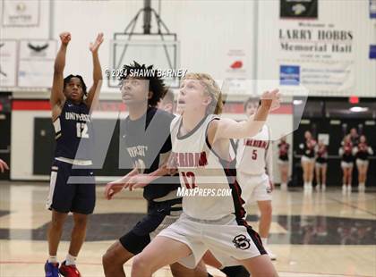 Thumbnail 2 in University vs. Sheridan (IHSAA 2A Sectional S43 Semifiinals) photogallery.