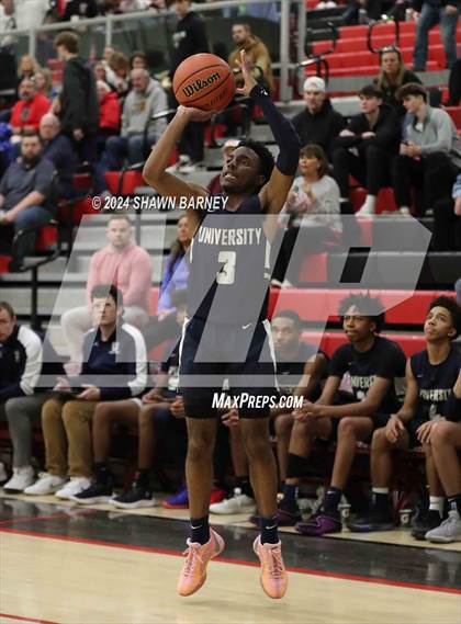 Thumbnail 1 in University vs. Sheridan (IHSAA 2A Sectional S43 Semifiinals) photogallery.