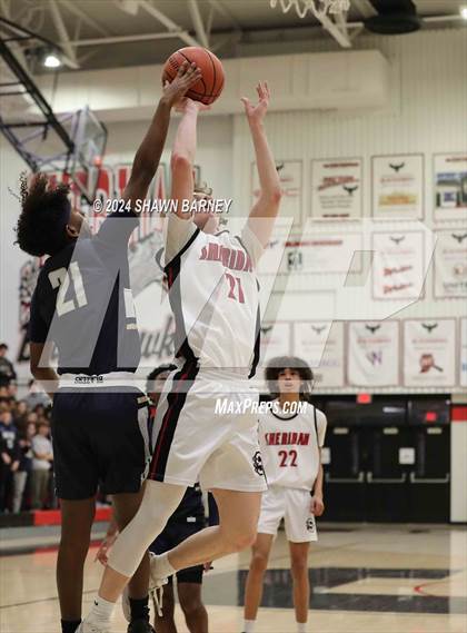 Thumbnail 1 in University vs. Sheridan (IHSAA 2A Sectional S43 Semifiinals) photogallery.