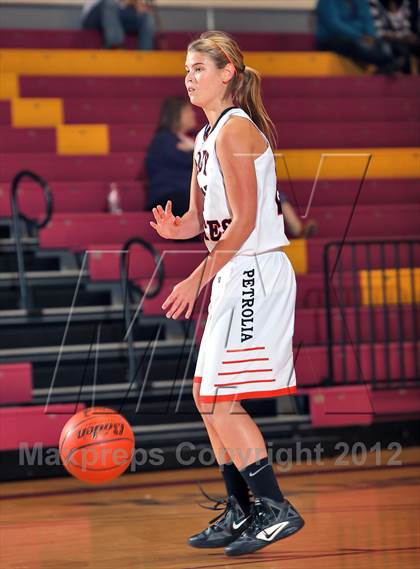 Thumbnail 3 in Petrolia vs. Texoma Christian (Fantasy of Lights) photogallery.