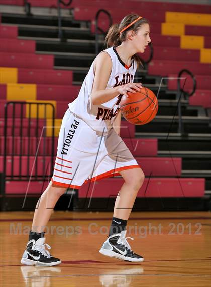 Thumbnail 1 in Petrolia vs. Texoma Christian (Fantasy of Lights) photogallery.