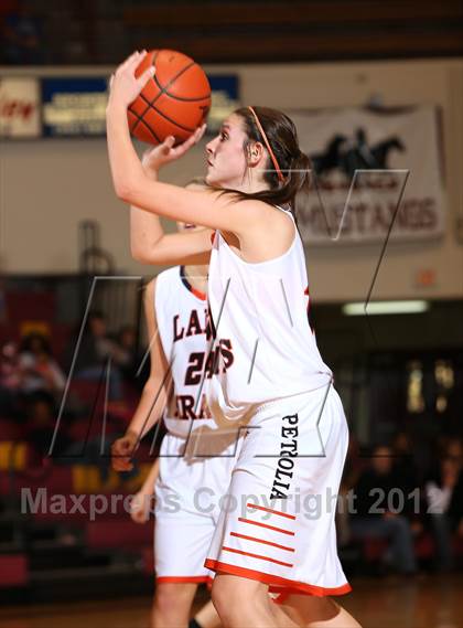 Thumbnail 1 in Petrolia vs. Texoma Christian (Fantasy of Lights) photogallery.