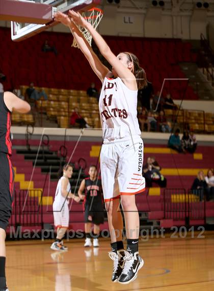 Thumbnail 3 in Petrolia vs. Texoma Christian (Fantasy of Lights) photogallery.