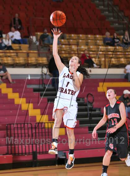 Thumbnail 2 in Petrolia vs. Texoma Christian (Fantasy of Lights) photogallery.