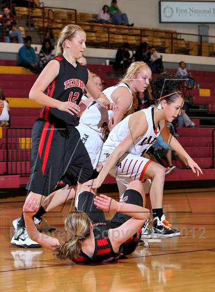 Thumbnail 3 in Petrolia vs. Texoma Christian (Fantasy of Lights) photogallery.