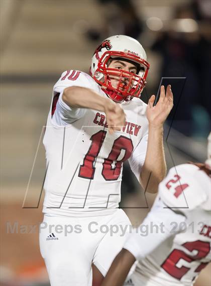 Thumbnail 1 in Creekview vs. Centennial (UIL 4A Bi-District Playoff) photogallery.